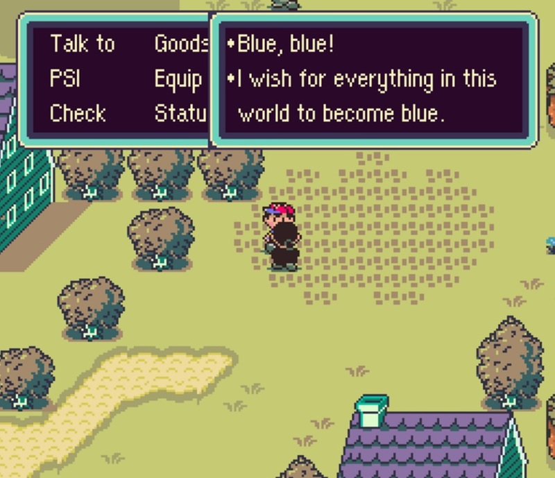 Illustration for article titled Earthbound Let Players Fight An Evil Cult Obsessed With Making The World Blue
